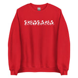 Indiana Cow Print Crewneck