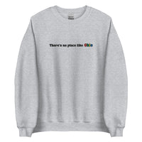 Embroidered Theres No Place Like Ohio Sweatshirt