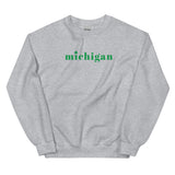 Michigan Clover Crewneck