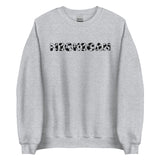 Michigan Cow Print Crewneck