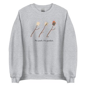 No yeah, it's perfect. Crewneck