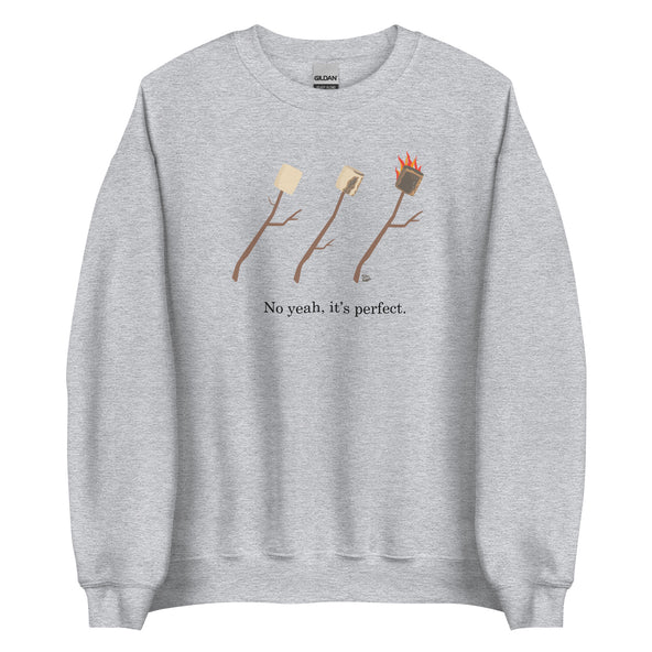 No yeah, it's perfect. Crewneck-image