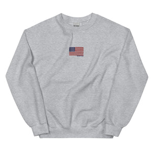 Midwest Flag Embroidered Crew