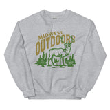 Midwest Outdoors Deer Crewneck