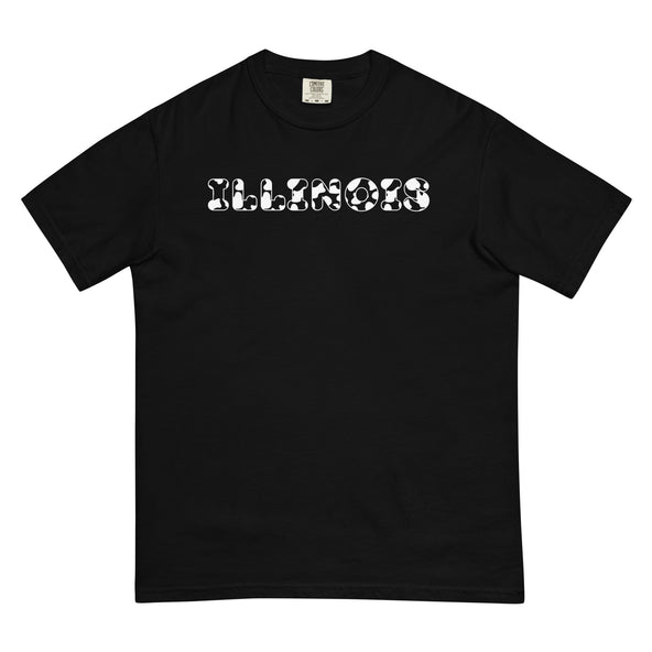 Illinois Cow Print Comfort T-image