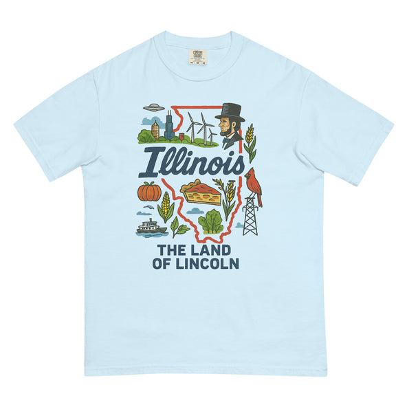 Illinois Graphic Comfort T-image