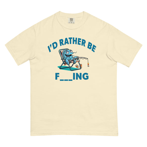 I'd Rather Be Fishing Comfort T-image