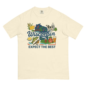 Wisconsin Graphic Comfort T