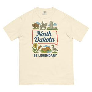 North Dakota Graphic Comfort T