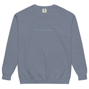 Blue Jean Comfort Crewneck - Embroidered LTD