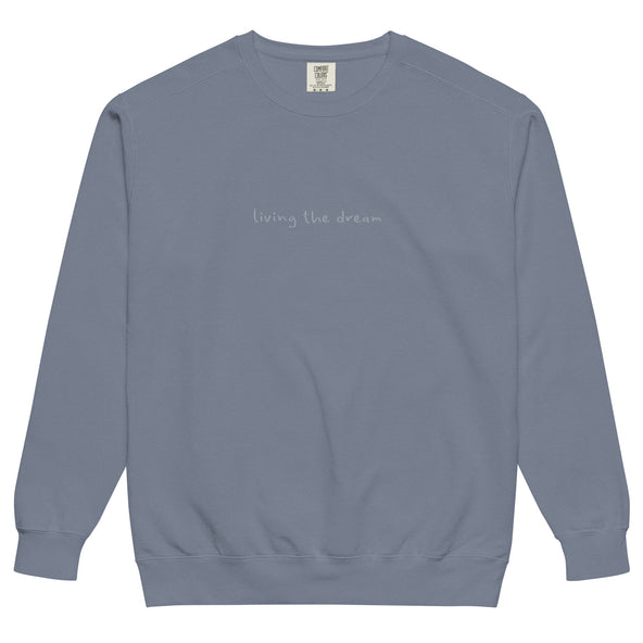 Blue Jean Comfort Crewneck - Embroidered LTD-image
