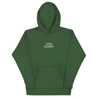 Ope Sorry Embroidered Comfort Hoodie