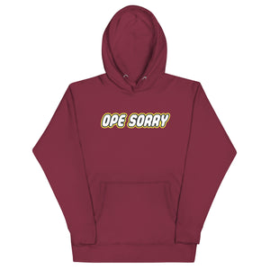 Block Ope Sorry Hoodie