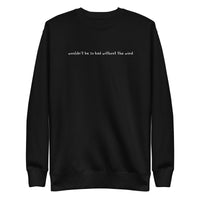 Embroidered Without The Wind Crewneck