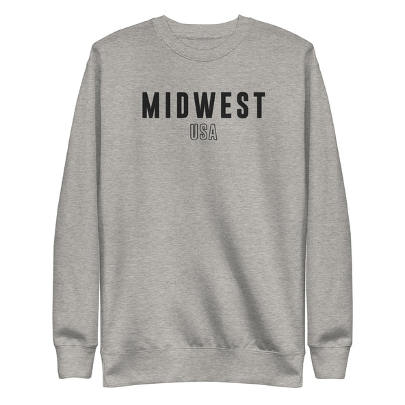 Embroidered Midwest USA Crewneck-image