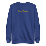 Embroidered Jeez Louise Crewneck