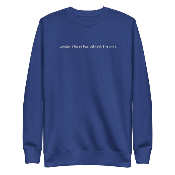 Embroidered Without The Wind Crewneck-image