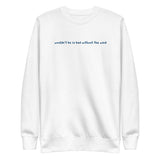 Embroidered Without The Wind Crewneck