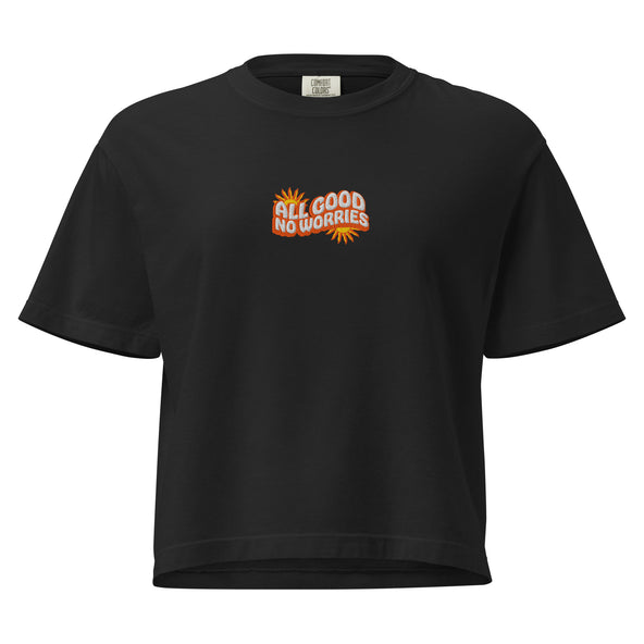 All Good No Worries Boxy Comfort T-image