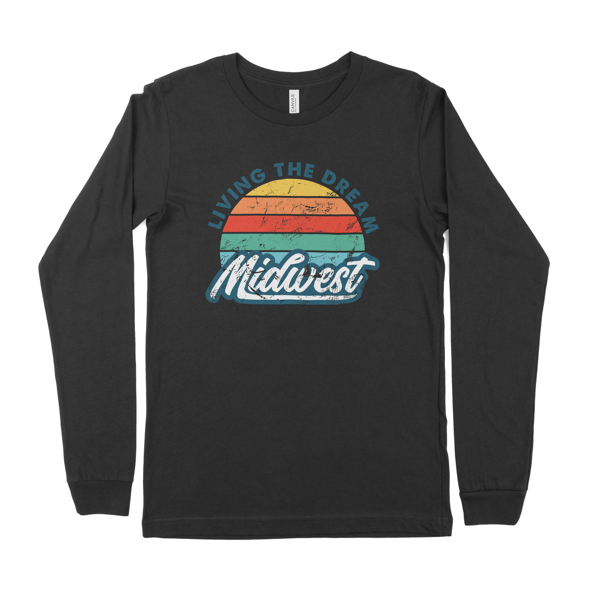 Living The Dream Long Sleeve Tee – Midwest Vs. Everybody