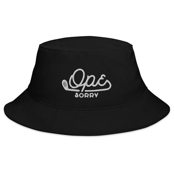 Ope Sorry Golf Logo Bucket Hat