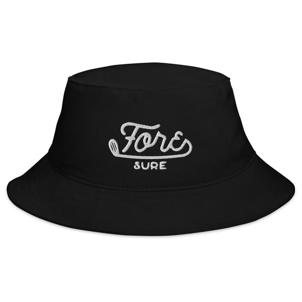 Fore Sure Golf Logo Bucket Hat-image