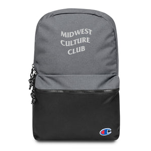 Midwest Culture Club - Embroidered Champion Backpack