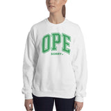 Ope Sorry College Ruled Crew Neck