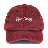 Ope Sorry Vintage Dad Hat